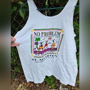 St. Martens tank top tee. No problem xl unisex (gx)